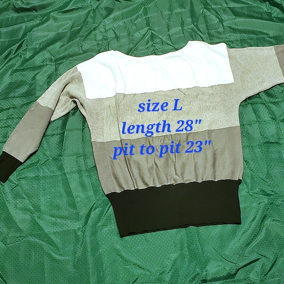 Men's Color Block Pullover Sweater - Picture 6 of 10